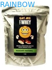 Opakowanie foliowe z folią w kształcie złotego stożka z zamkiem błyskawicznym