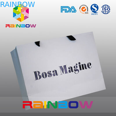 Ekologiczne, dostosowane torby papierowe z uchwytem do pakowania odzieży