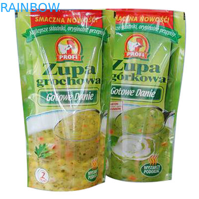 Aluminiowa folia izolacyjna Pokrywy worka do pakowania próżniowego żywności z pokrowcem na zamek błyskawiczny na suplementy