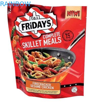 Aluminiowa folia izolacyjna Pokrywy worka do pakowania próżniowego żywności z pokrowcem na zamek błyskawiczny na suplementy