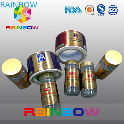 Niestandardowa etykieta termokurczliwa półmatowa samoprzylepna etykietowana na słoik i puszki