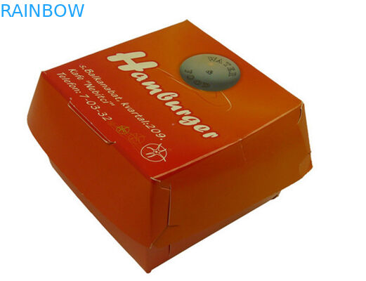 Opakowanie z papieru Opakowanie z nadrukiem na zamówienie dla restauracji typu fast food