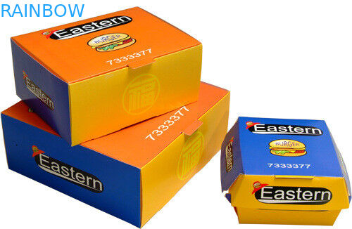 Opakowanie kartonowe Premiium z niestandardowym nadrukiem dla restauracji typu fast food