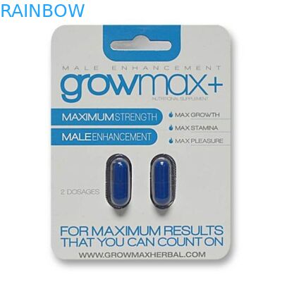 Niestandardowe drukowane kartony wiszące na papier do stymulacji męskiej z dwoma otworami