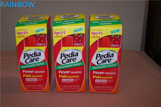 Niestandardowe drukowane pudełko papierowe do opakowań redukujących ból, opakowań do papierowych opakowań przeciwbłotnych