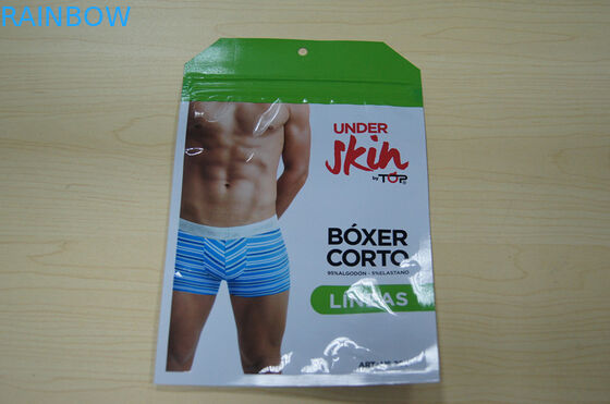 Męska torba na bieliznę Plastikowe torebki Pacakging Noni Etui z zamkiem błyskawicznym