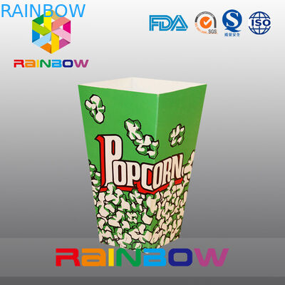 Unikalny projekt dostosowane torby papierowe, torby papierowe popcorn Ameryki