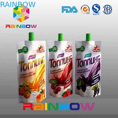 140 ml 200 ml ponownie wyciskane woreczek na wyściółkę dla niemowląt z podwójnym zamkiem