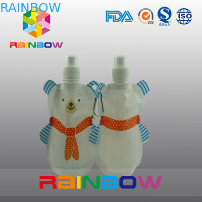 140 ml 200 ml ponownie wyciskane woreczek na wyściółkę dla niemowląt z podwójnym zamkiem