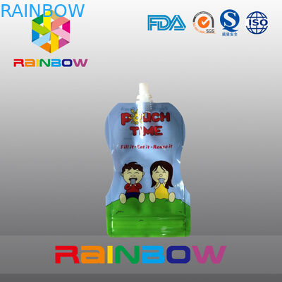 140 ml 200 ml ponownie wyciskane woreczek na wyściółkę dla niemowląt z podwójnym zamkiem