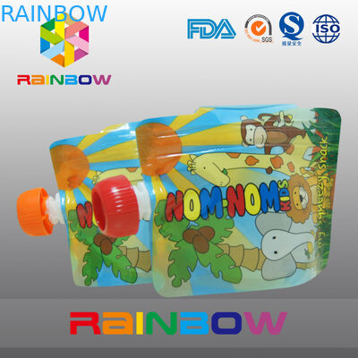 Opakowanie do pakowania w pojemniki na żywność dla niemowląt z zamykanym na suwak pojemnikiem na śmieci