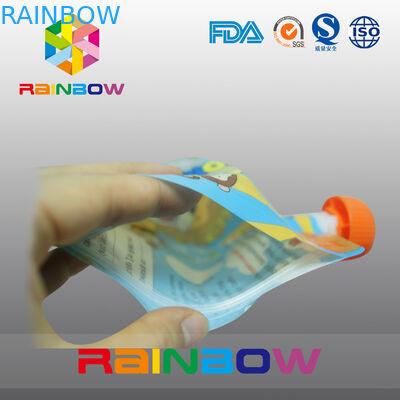 Opakowanie do pakowania w pojemniki na żywność dla niemowląt z zamykanym na suwak pojemnikiem na śmieci