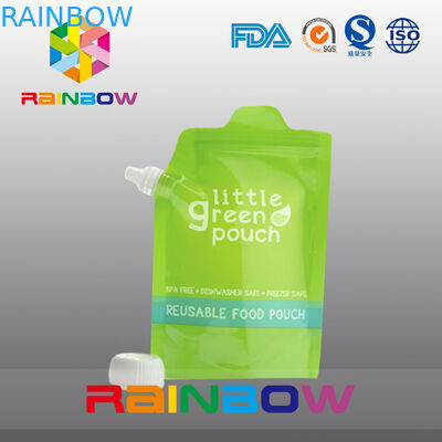 Opakowanie do pakowania w pojemniki na żywność dla niemowląt z zamykanym na suwak pojemnikiem na śmieci