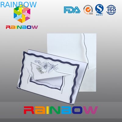 Spersonalizowana karta papieru Art na świąteczne pozdrowienia / zaproszenia ślubne