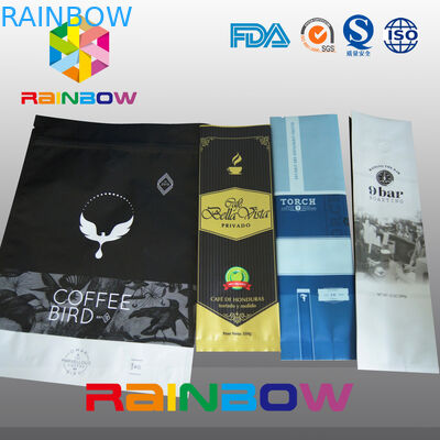 Matt Black Stały rodzaj torebki foliowej z workiem foliowym Worki opakowaniowe z trawnikiem Valve