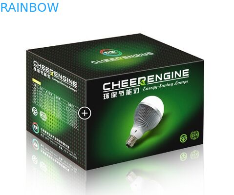 Ekologiczne pudełko z papieru na żarówkę z niestandardowym nadrukiem Logo