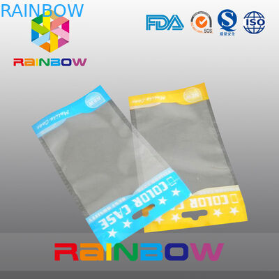 Samoprzylepne torebki z opaską na głowę, przezroczyste plastikowe torebki do pakowania