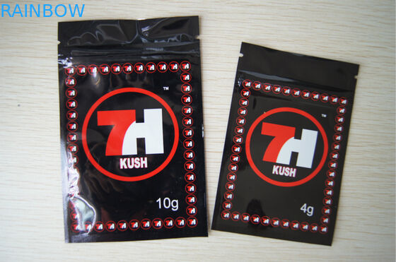 Folia aluminiowa Potpourri Herbal Incense Packaging With Zipper and Tear Notch