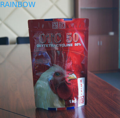 Dostosowane drukowane karmy dla zwierząt domowych Etui / Stand Up Pet Food Packaging Bag With Ziplock