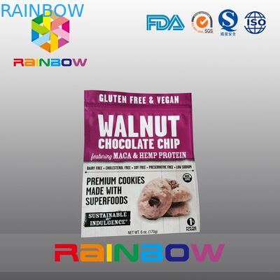 Opakowania z plastikowych torebek z matowej miękkiej powierzchni Opakowania zypsuwanej torby Doypack