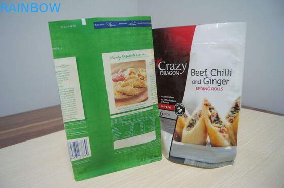 Opakowania z plastikowych torebek z matowej miękkiej powierzchni Opakowania zypsuwanej torby Doypack