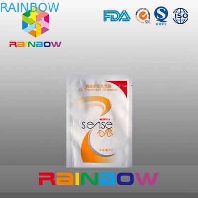 Plastikowe jednorazowe opakowania z uchwytami do szamponu z zapięciem łzowym