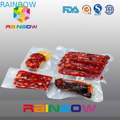 Plastikowe worki do pakowania próżniowego żywności / próżniowe opakowania do przechowywania żywności