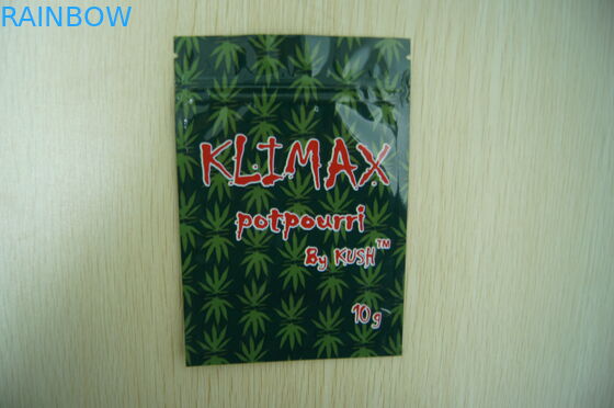 Klimax 10g Strawberry &amp; Blueberry Potpourri Herbal Torby na kadzidełka Ziplock Packaging