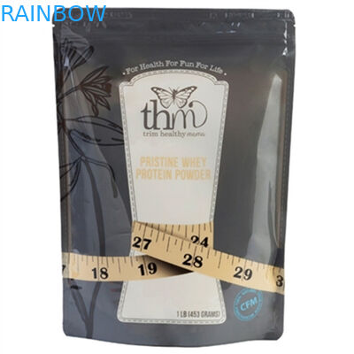 1 lb Opakowanie z tworzywa sztucznego do torebki z proszkiem do serwatki z białkiem serwatkowym
