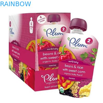 Plastikowe woreczki do pakowania w woreczki z jogurtem