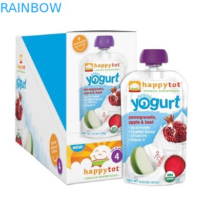 Plastikowe woreczki do pakowania w woreczki z jogurtem