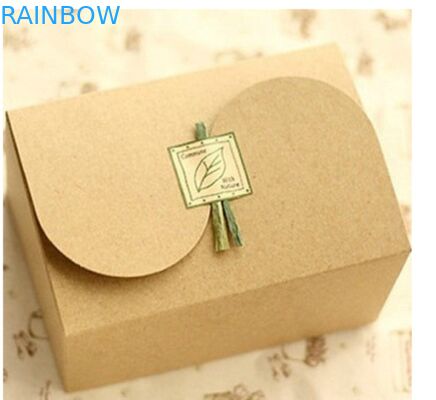 Zwykły brązowy papier pakowy do pakowania prezentów, druk niestandardowy