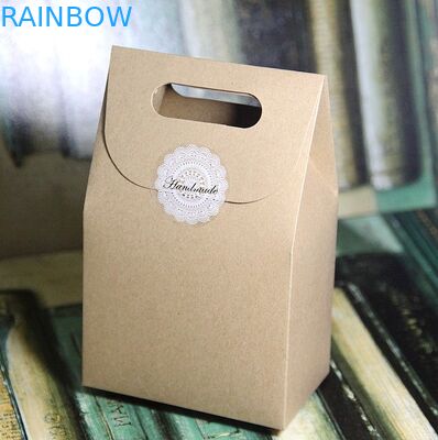 Zwykły brązowy papier pakowy do pakowania prezentów, druk niestandardowy