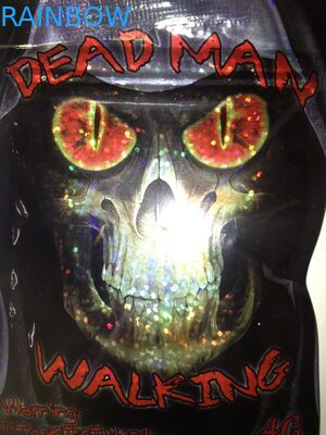 Dead Man Walk Foil Herbal Incense Packaging / Research Chemcial Powder woreczki