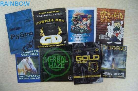 Research Pill Saszetka / Research Powder Bag / Herbal Incense Pouch With Zipper