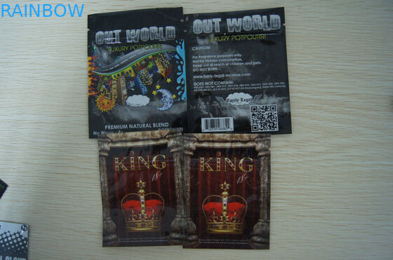 Research Pill Saszetka / Research Powder Bag / Herbal Incense Pouch With Zipper