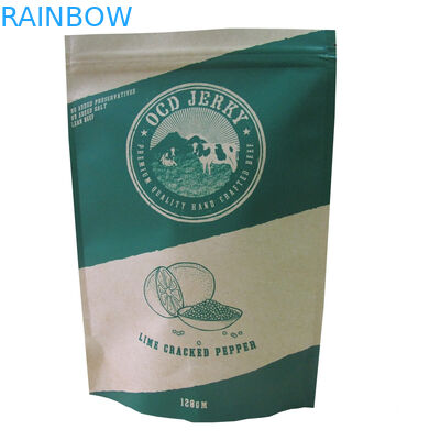 Niestandardowe drukowane opakowanie z papieru pakowego Almon. Opakowanie suchej żywności