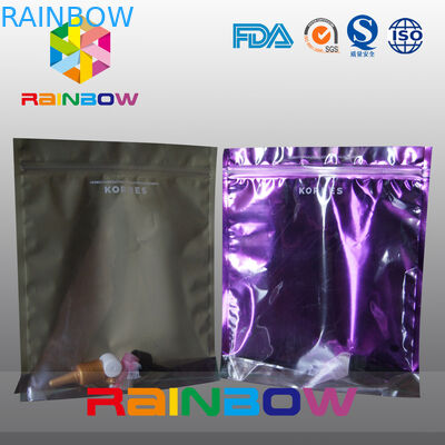 Torba kosmetyczna Stand Up Plastic, torebka kosmetyczna PA / PE Front Transparent