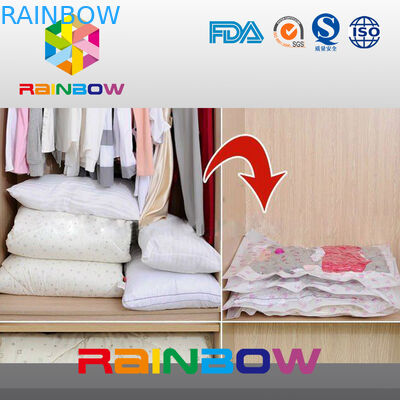 Duży, oszczędny w przestrzeni worek do przechowywania / worek do podróży próżniowy do odzieży, kołdra