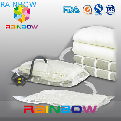 Duży, oszczędny w przestrzeni worek do przechowywania / worek do podróży próżniowy do odzieży, kołdra