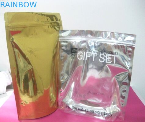 Matte Surface Stand Up Kosmetyczki / woreczki perłowe Opakowania w proszku Ziplock