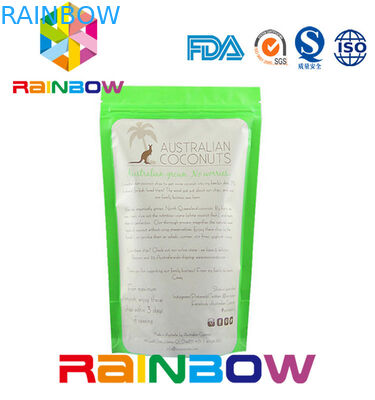 Dostosowane opakowanie do pakowania przekąsek Ziplock do pakowania nasion Stand Up Bottom Gusset