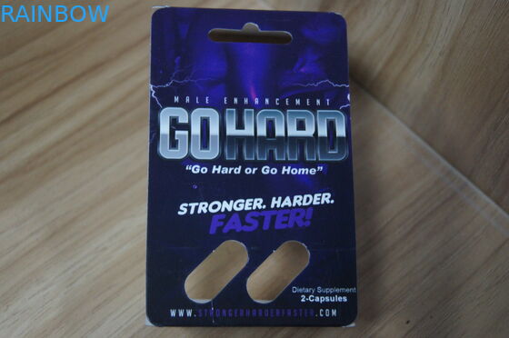 Opakowanie Blister Pack z recyklingu dla HD Male Sexual Enhancement Capsule