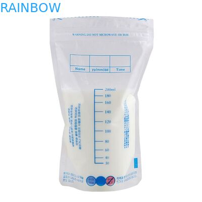 Torebka do pakowania mleka z mlekiem i anty-wyciek Doule Ziplock Torebka z mlekiem do piersi dla mamy