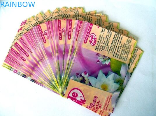 Ekologiczne etykiety termokurczliwe do butelek szamponowych PVC / PET Shrink Wrap