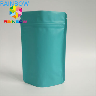 Naturalne torebki z zielonej herbaty Opakowania Matowe powierzchnie Samoprzylepne Ziplock