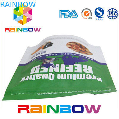 Dostosowane drukowane Doy Pack Nuts Pouch Packaging Zipper I Tear Notch