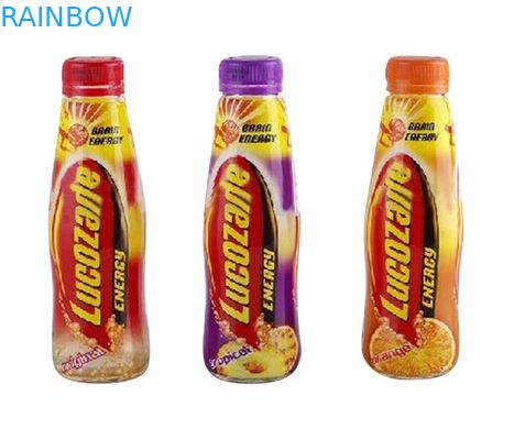 Kolorowa etykieta termokurczliwa z PCV termokurczliwego napoju na wodę