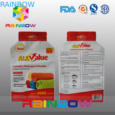 Plastikowa torba do pakowania dostosowana do 500 g proszku do prania / proszku do prania