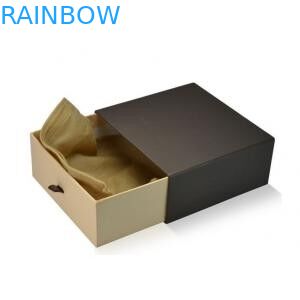 Kształt serca Opakowanie z papieru z recyklingu. Opakowanie z papieru w brązowym pudełku. Niestandardowy rozmiar